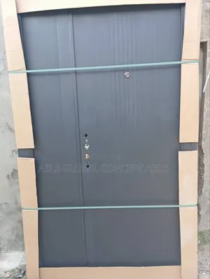 Steel Door Straight Line Design