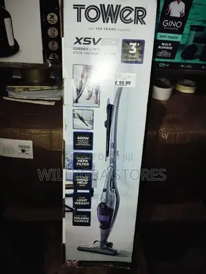 Tower Corded 2-in-1 Stick Vacuum Cleaner