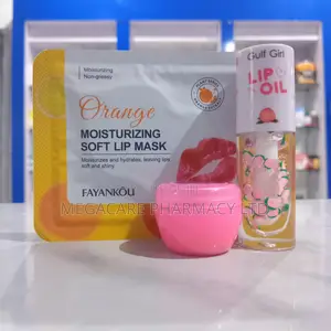 Orange Moisturizing Soft Lip Mask