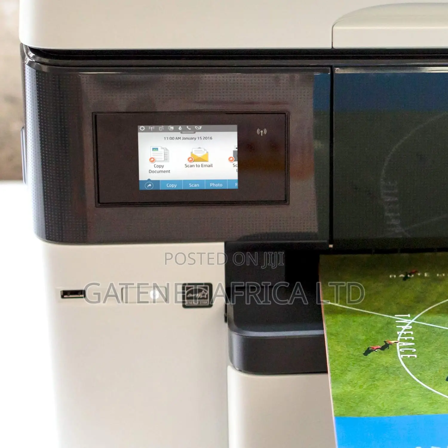 Hp Officejet Pro 7740 A3 All-in-One Color Wireless Printer