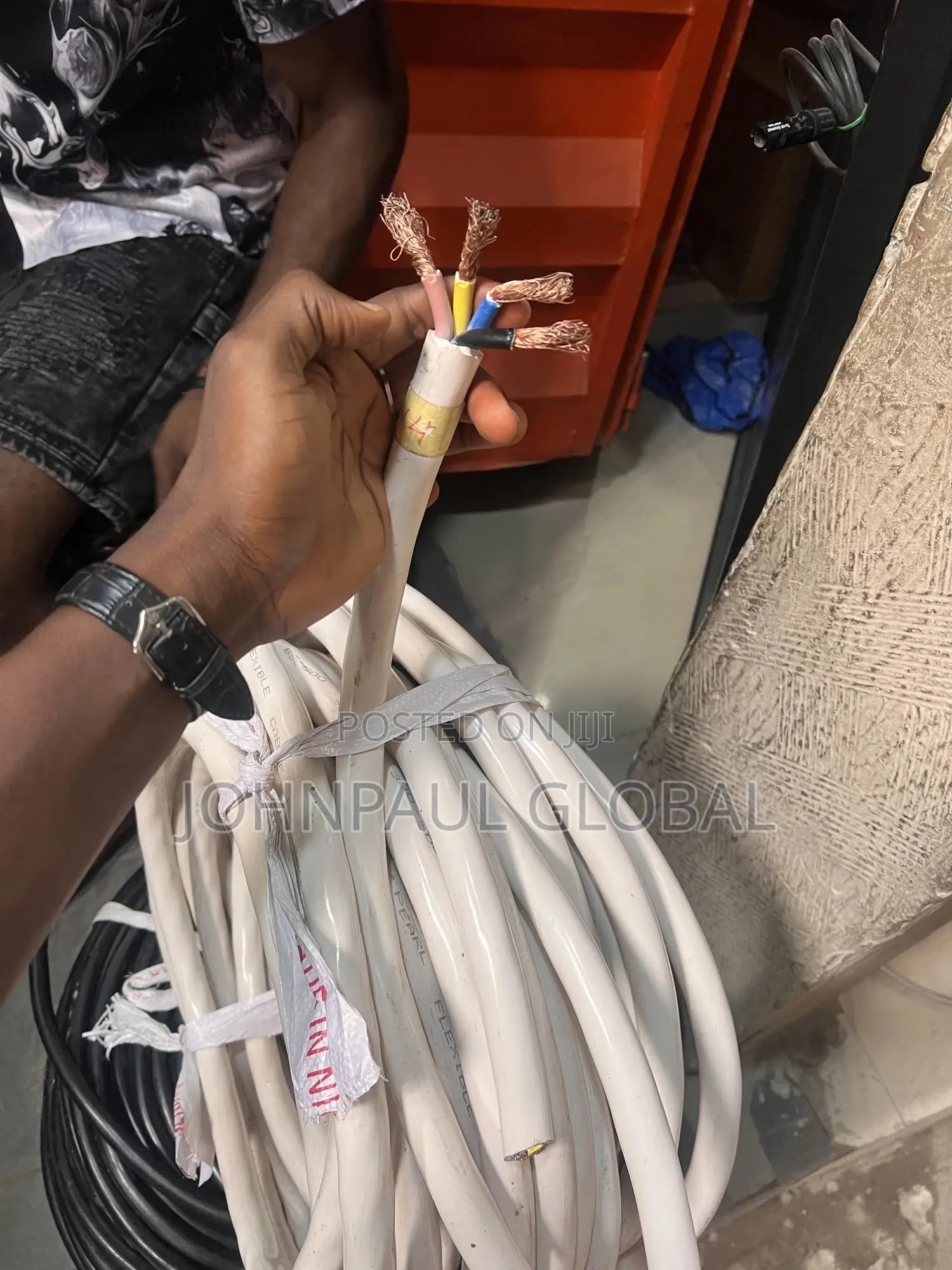 16mm 4core Flexed Wire