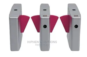 Security Barrier Gateturnstile Gate Systems With IR Sensor