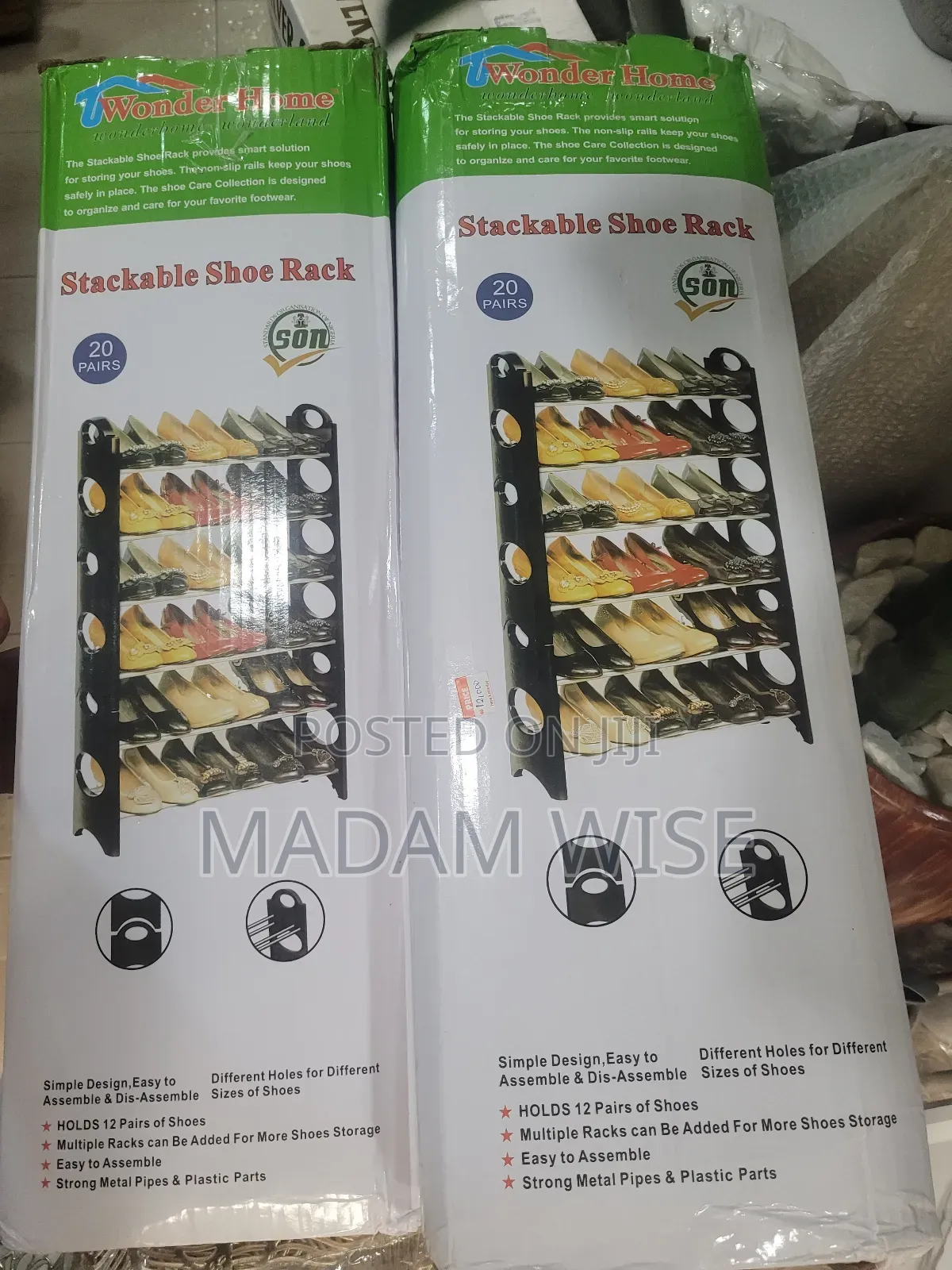 Stackable Shoe Rack.