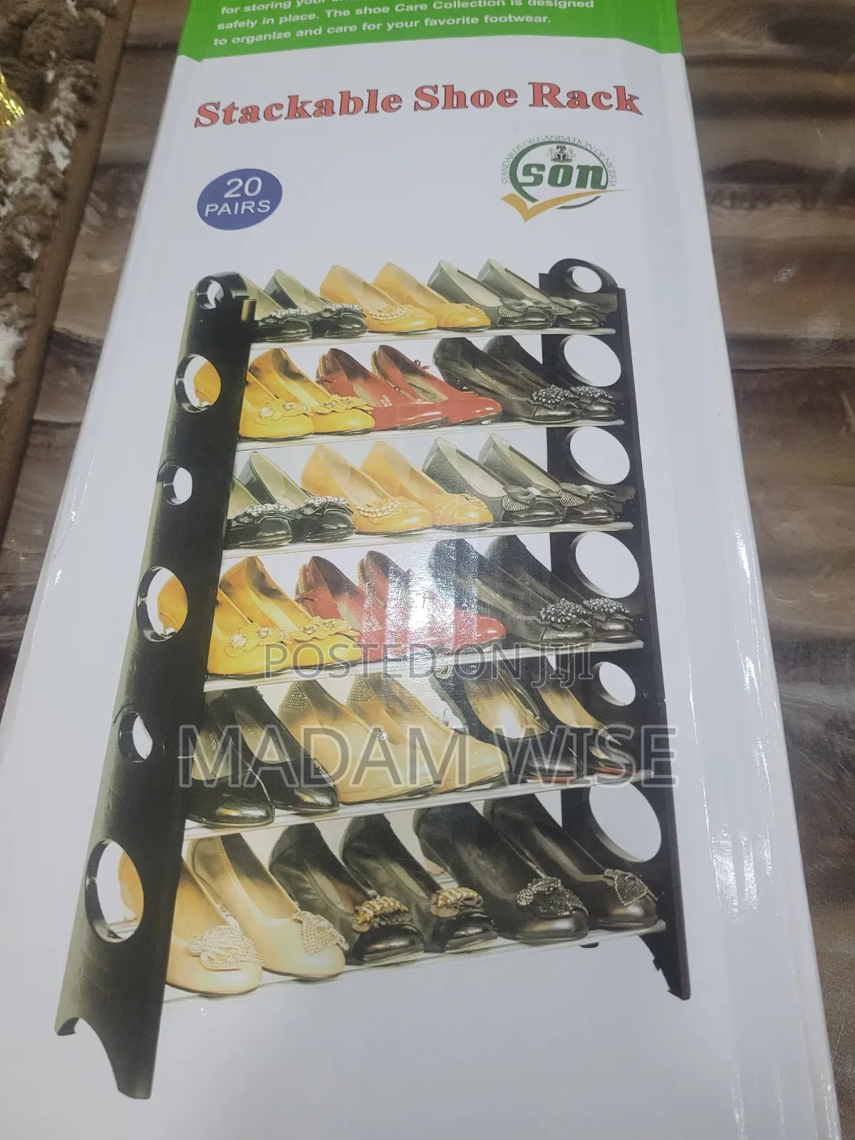Stackable Shoe Rack.