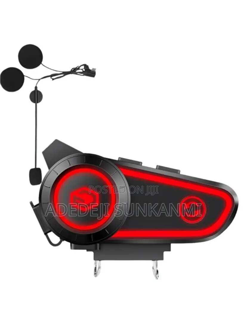 Motorcycle Helmet Headset Stereo Bluetooth Hands Free Call
