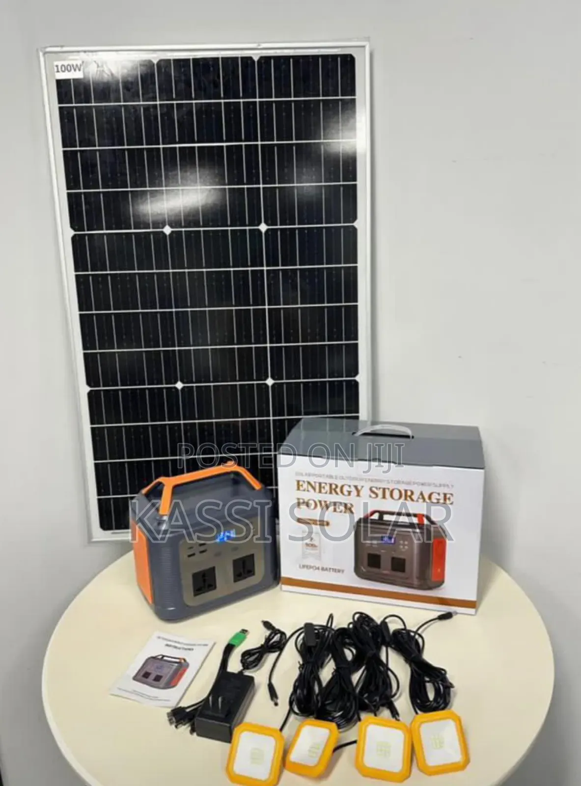 500watts Solar Generator With 200w Big Panel