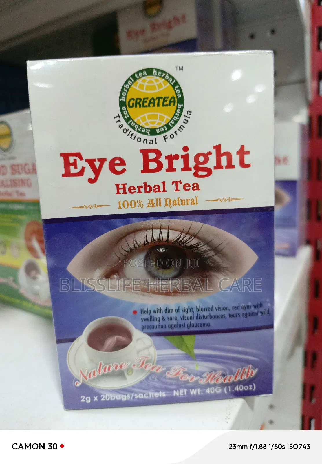 Eye Bright Herbal Tea Smiley