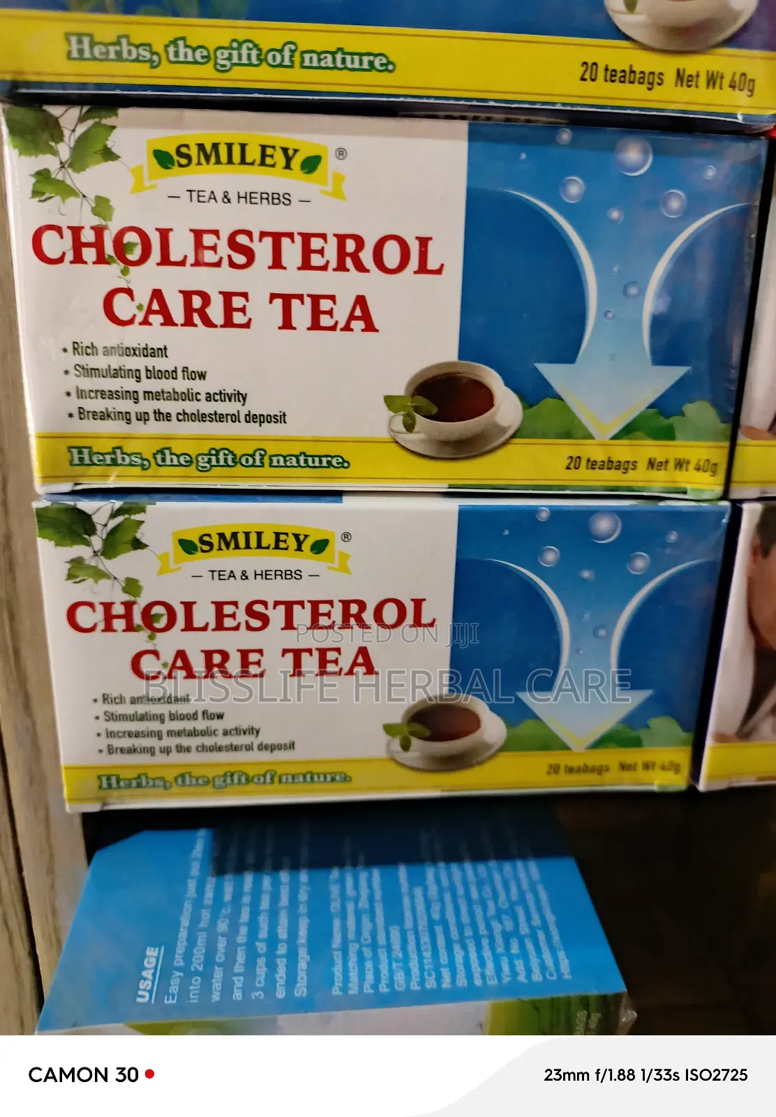 Cholesterol Care Herbal Tea Jianxi Great