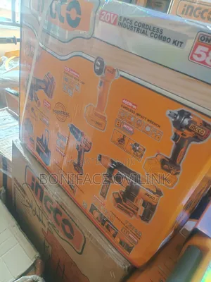 20v Ingco Cordless Industrial Combo Kit