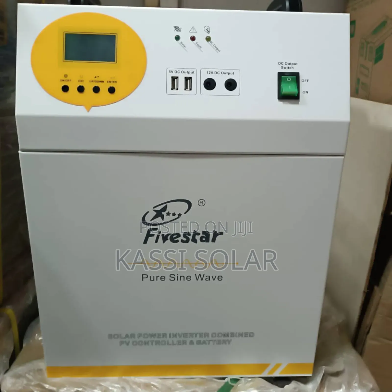 Five Star 2000watts Solar Generator With External Battery