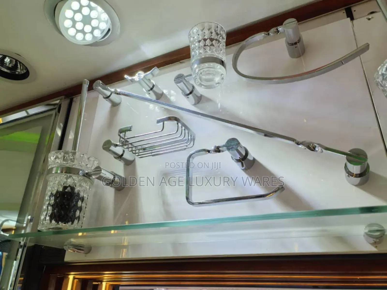 8 Set High Quality Stainless Bathroom Accessories