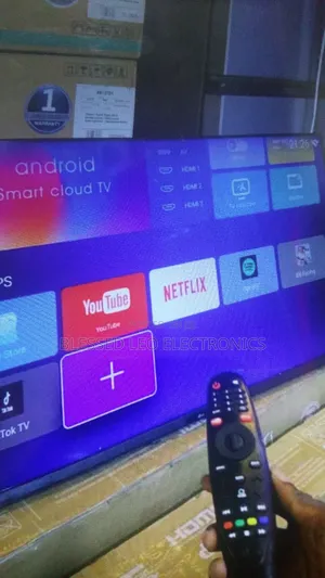 50 Inches With Unique and Sharp Building Showcase Tv