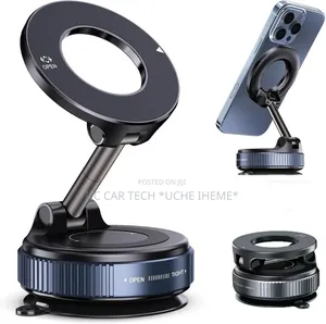 Phone Holder (Vacuum Magnetic Suction Phone Holder)