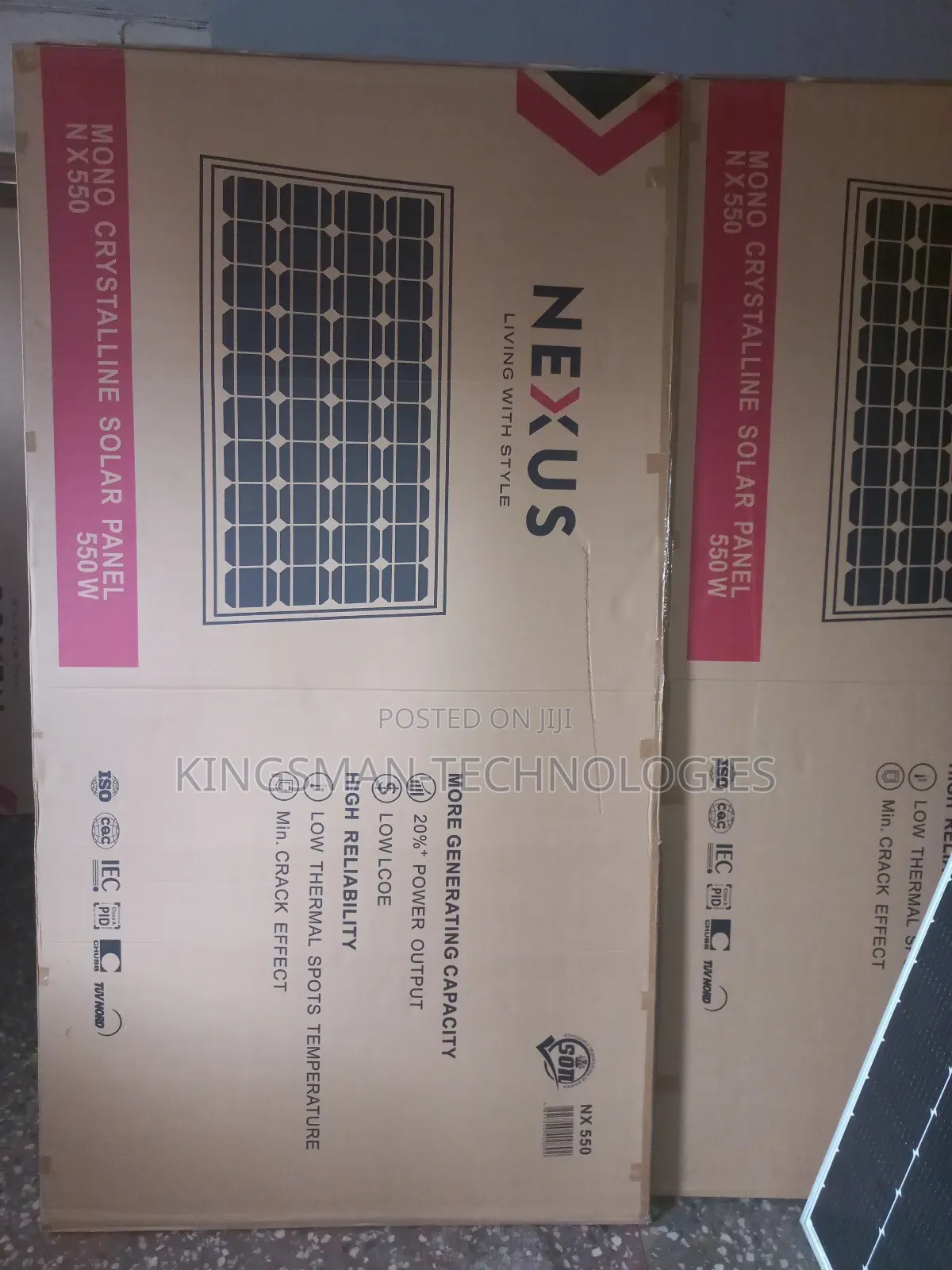 550watt Solar Panels