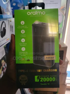Oraimo Type-C 2 Ways 20000mah Power Bank