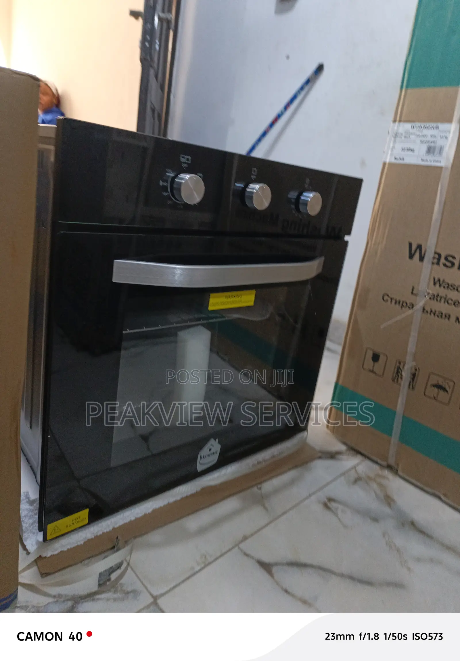 Easy Maintenance Oven – Homestar Hsqmb60-Bk
