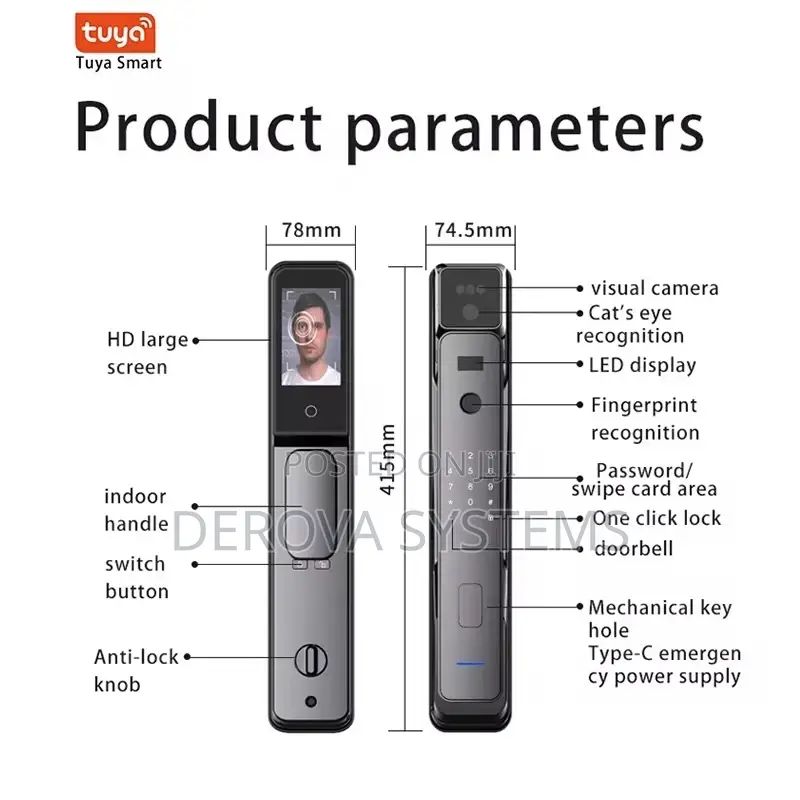 Sharp Smart Door Lock