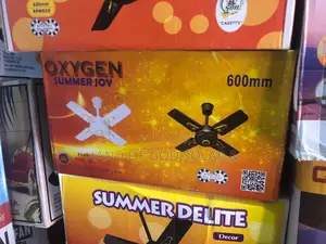 Oxygen Ceiling Fans Short Blade