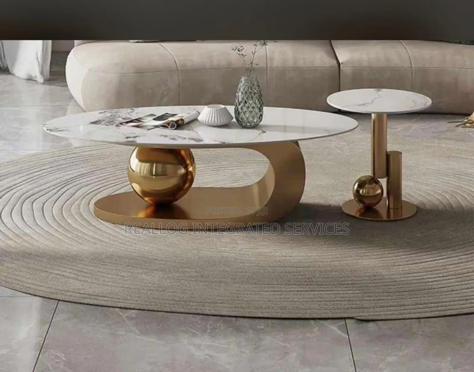 Luxury Marble Set Center Table
