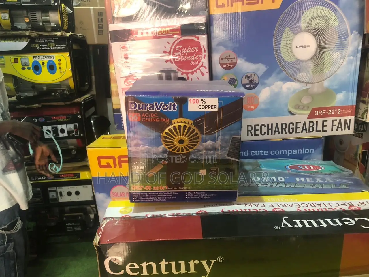 Duravolt Ac/Dc Ceiling Fan