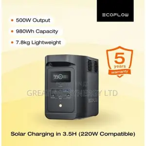 Ecoflow 980wh 500w E980 Portable Solar Generator Station