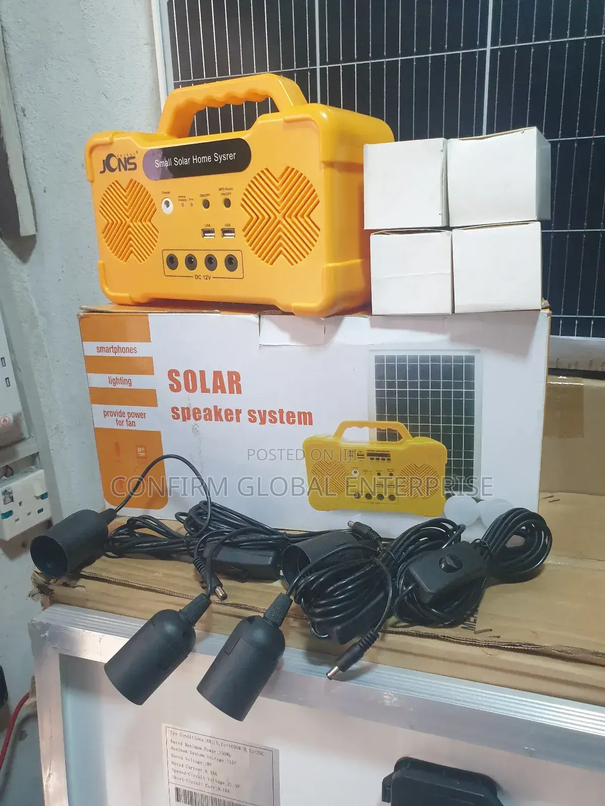 100w All in One Solar Generator