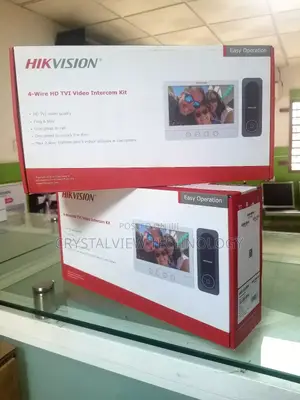 Hikvision 4 Wire Hd Video Intercom Kit