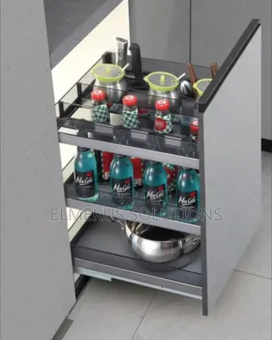 Pullout Kitchen Organiser (Glass)