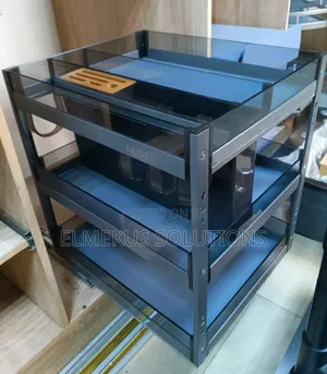Pullout Kitchen Organiser (Glass)