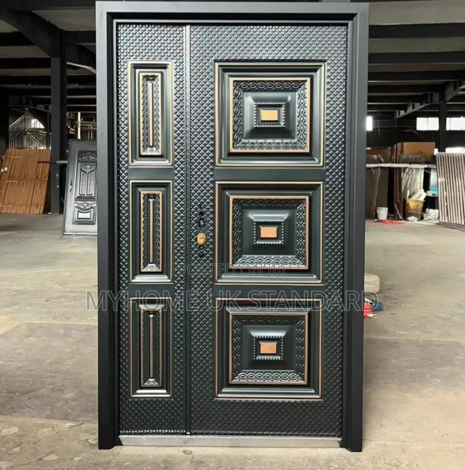4ft Copper Cast Security Door (German)