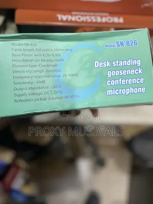Conference Desk Mic Classic Audio Sn-826