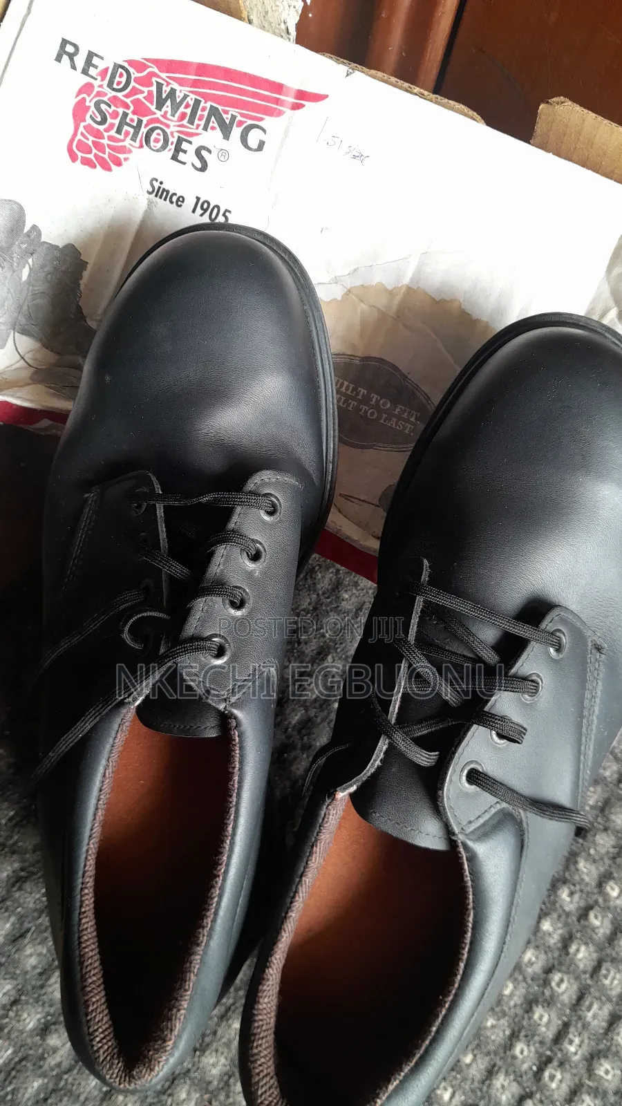 Original U.S Red Wing Safety Shoes
