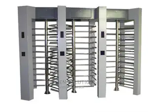 Security Auto Turnstiles 3 Channel Full Height Turnstiles