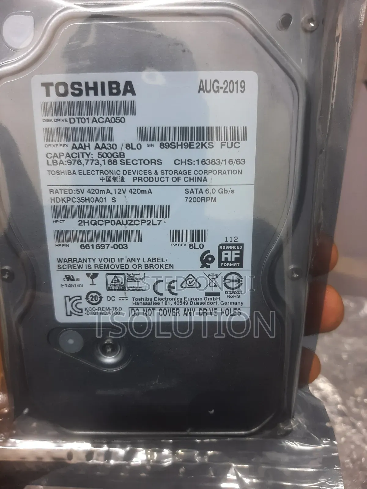 1tb Sata Surveillance Hard Drive