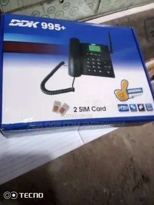 Table Phone + 2 Sim With Radio