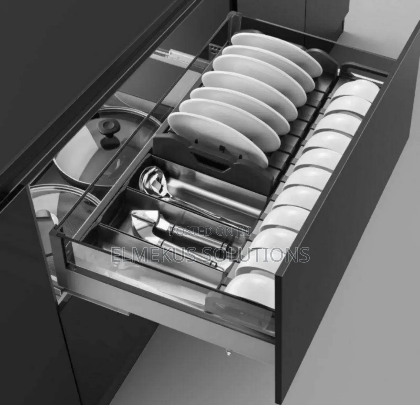 Drawer Cutlery Organiser(Glass)