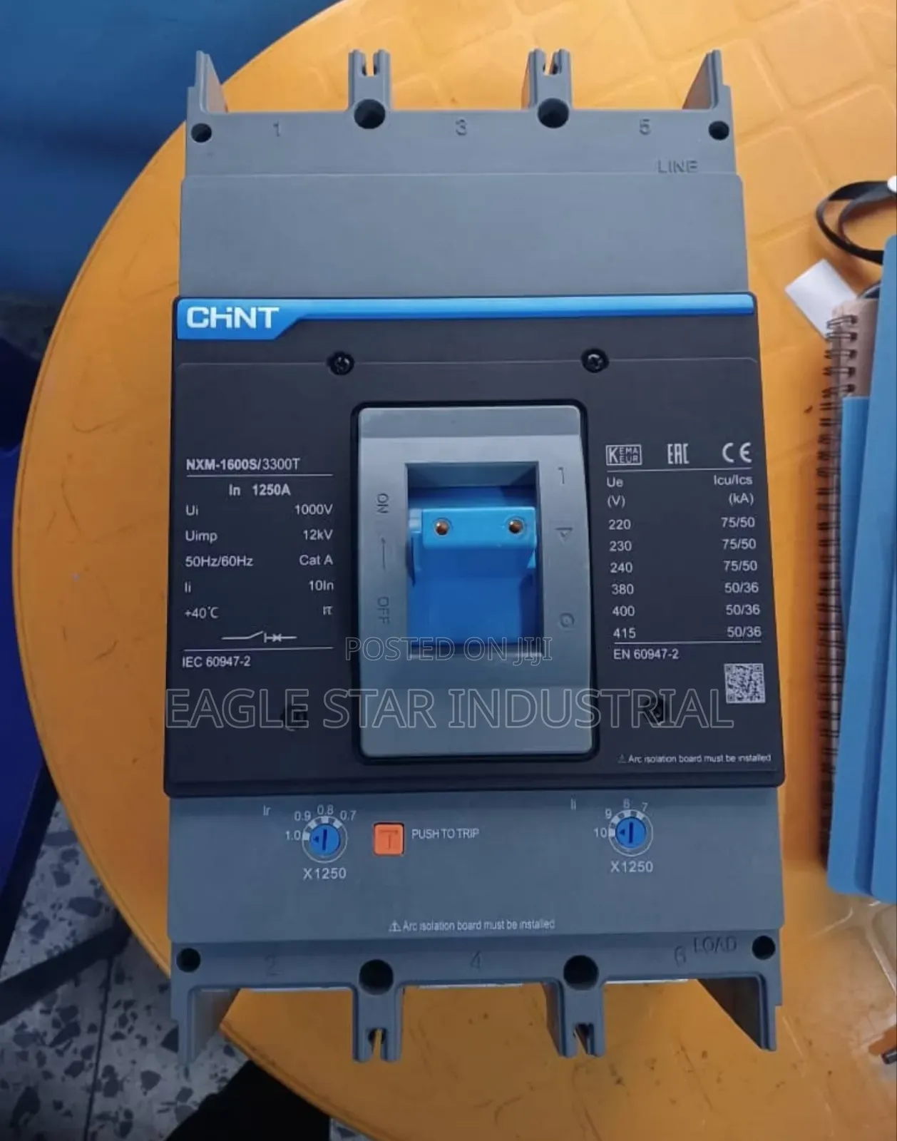 Chint McCb 1250a 3pole
