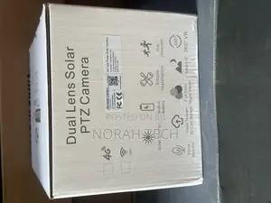 Ubox 4mp Hd Dual Lens Solar PTZ Camera