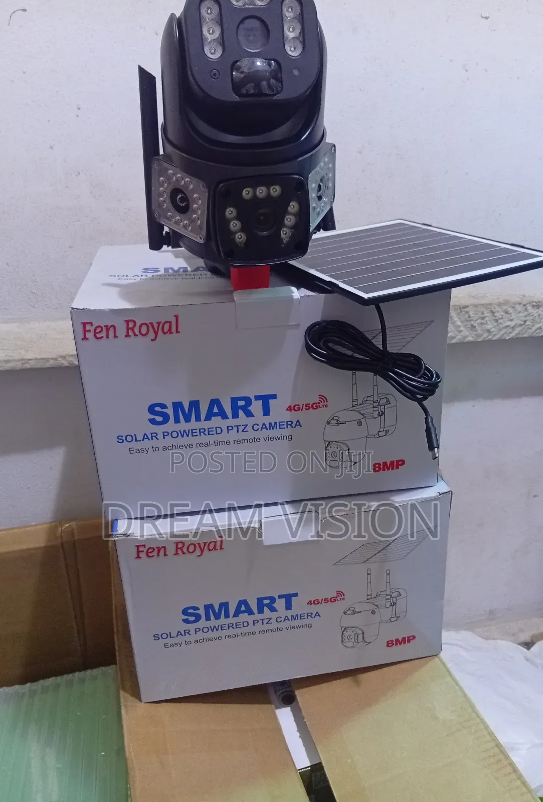 Three Lens Ubox Solar Camera