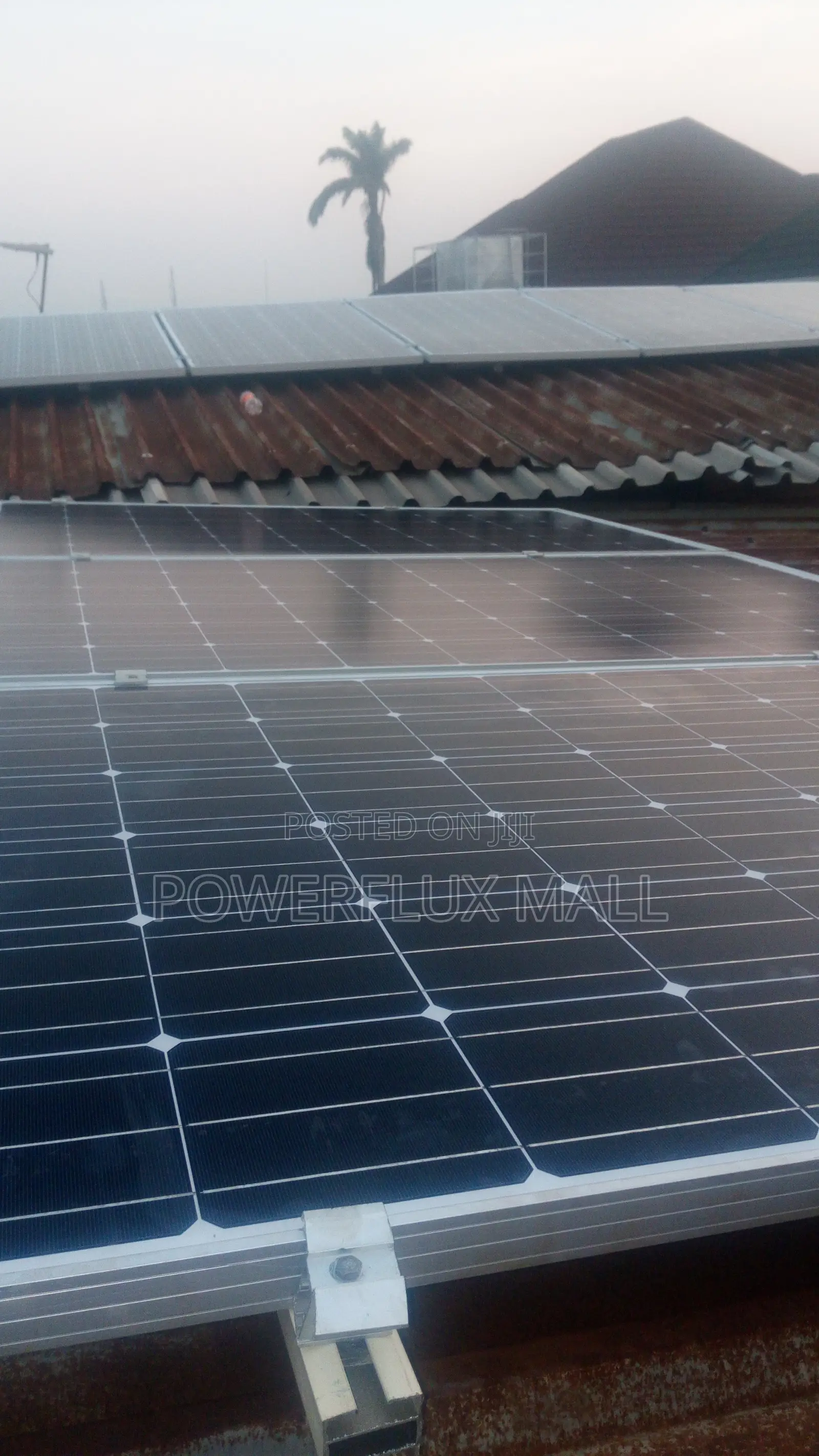 Hybrid 5kva 48V With 420W Solar Panel Installation