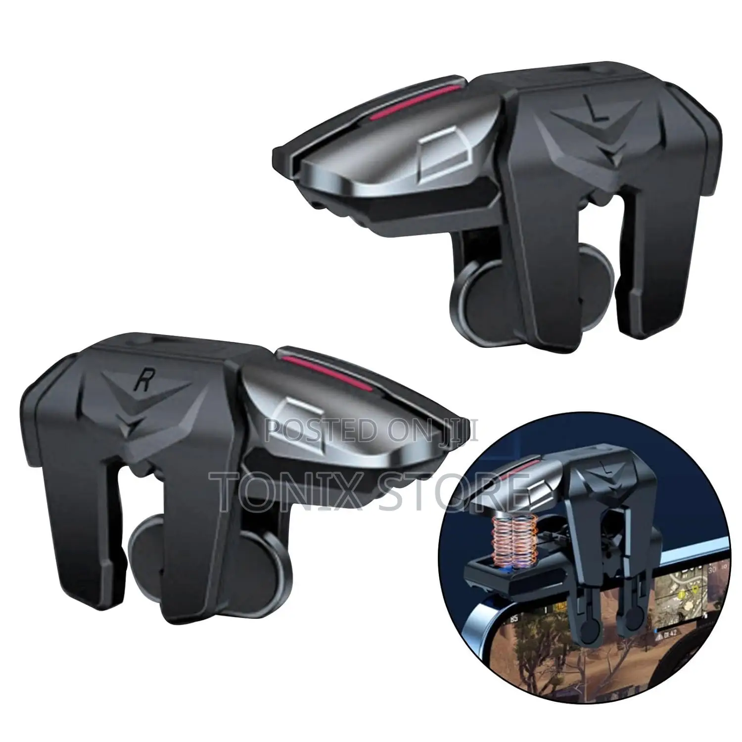 Luxury Mobile Gaming Trigger With Dual Button