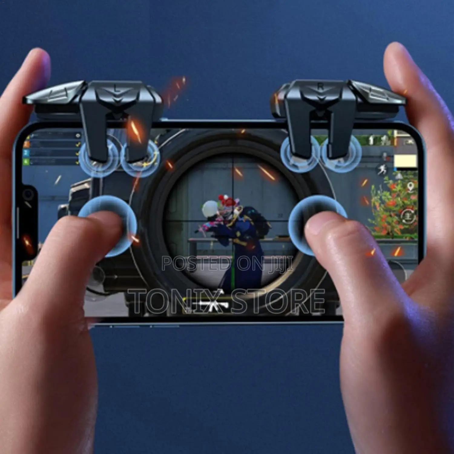 Luxury Mobile Gaming Trigger With Dual Button