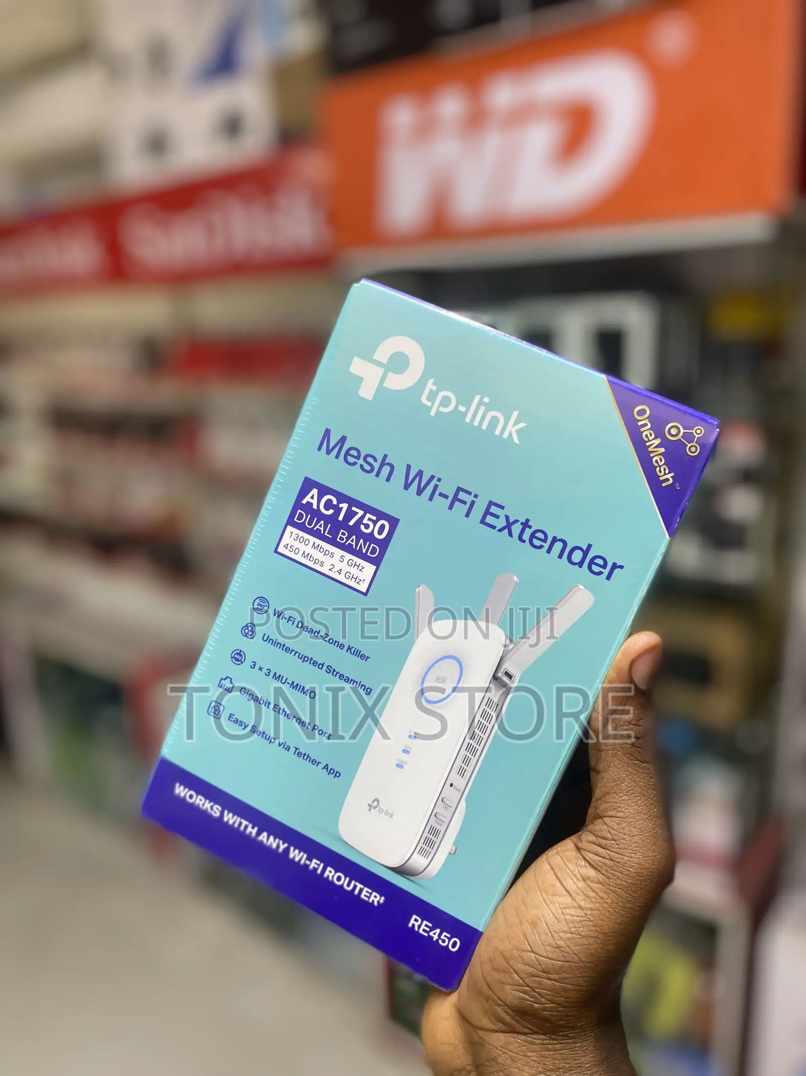 Tp-Link Wi-Fi Extender Ac1750 Dual Band