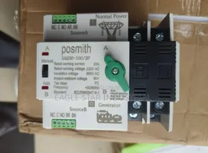 Ats Automatic Change Over Posmith 100a Single Phase
