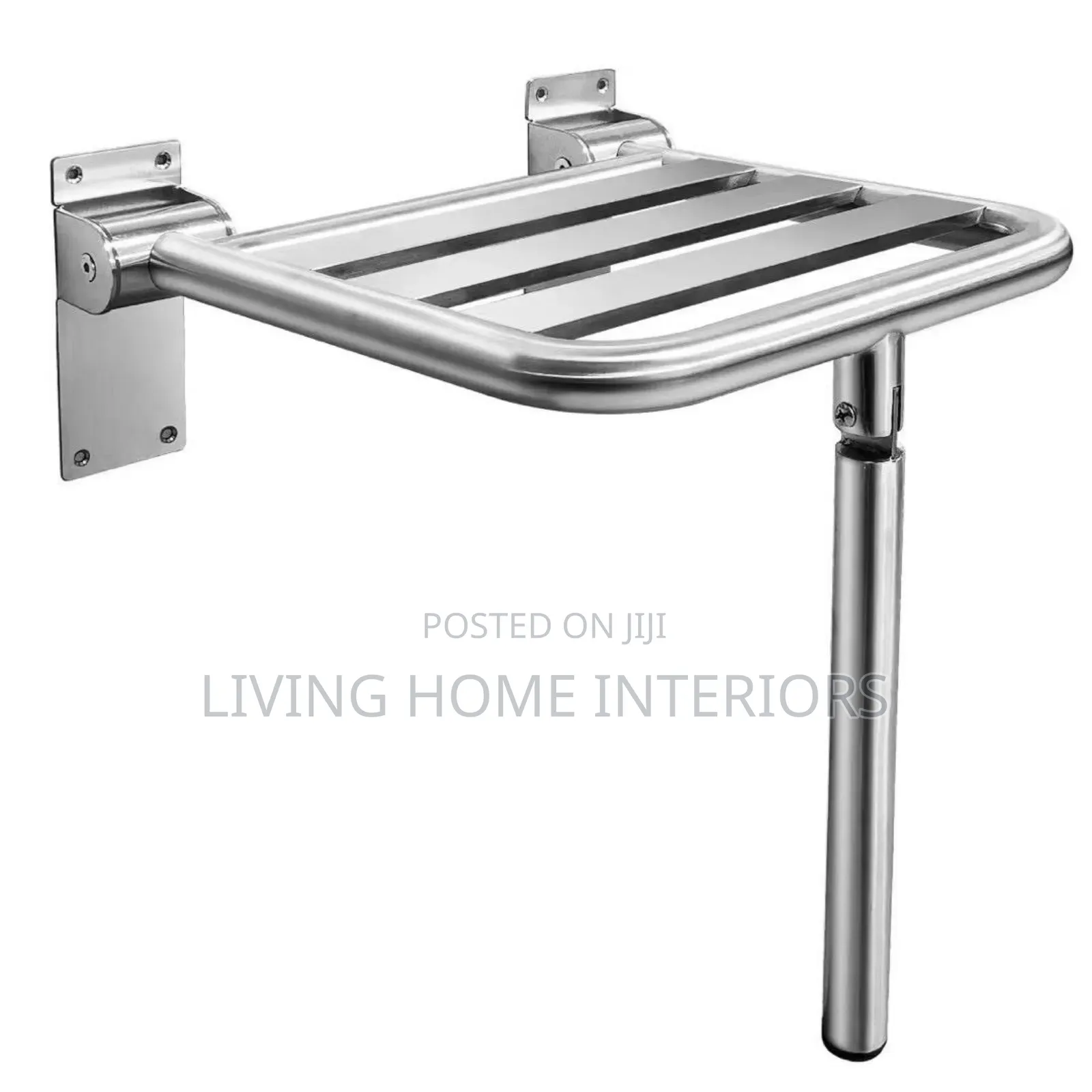 England Standard 304 Bathroom Shower Seat White Ajustable