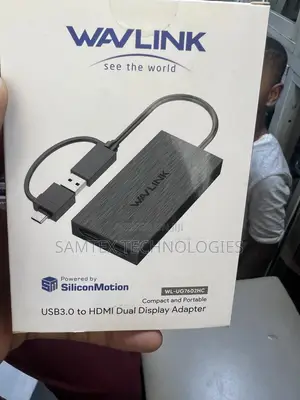 Photo - Wavlink Usb 3.0 Or Usb C To Hdmi Adapter For Dual Monitors.