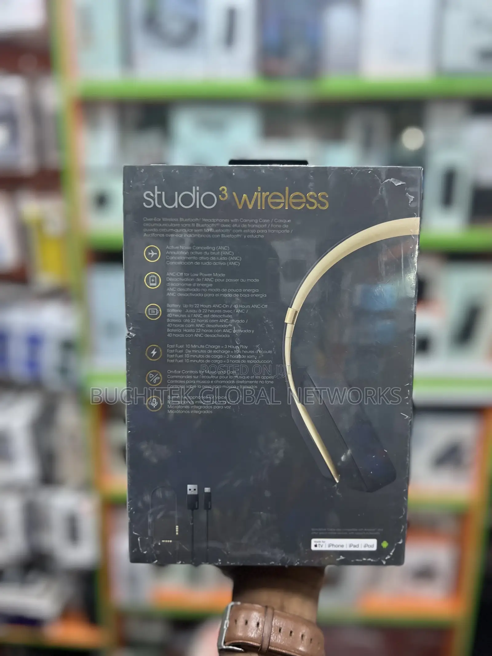 Beats Studio 3 Wireless Headphones.