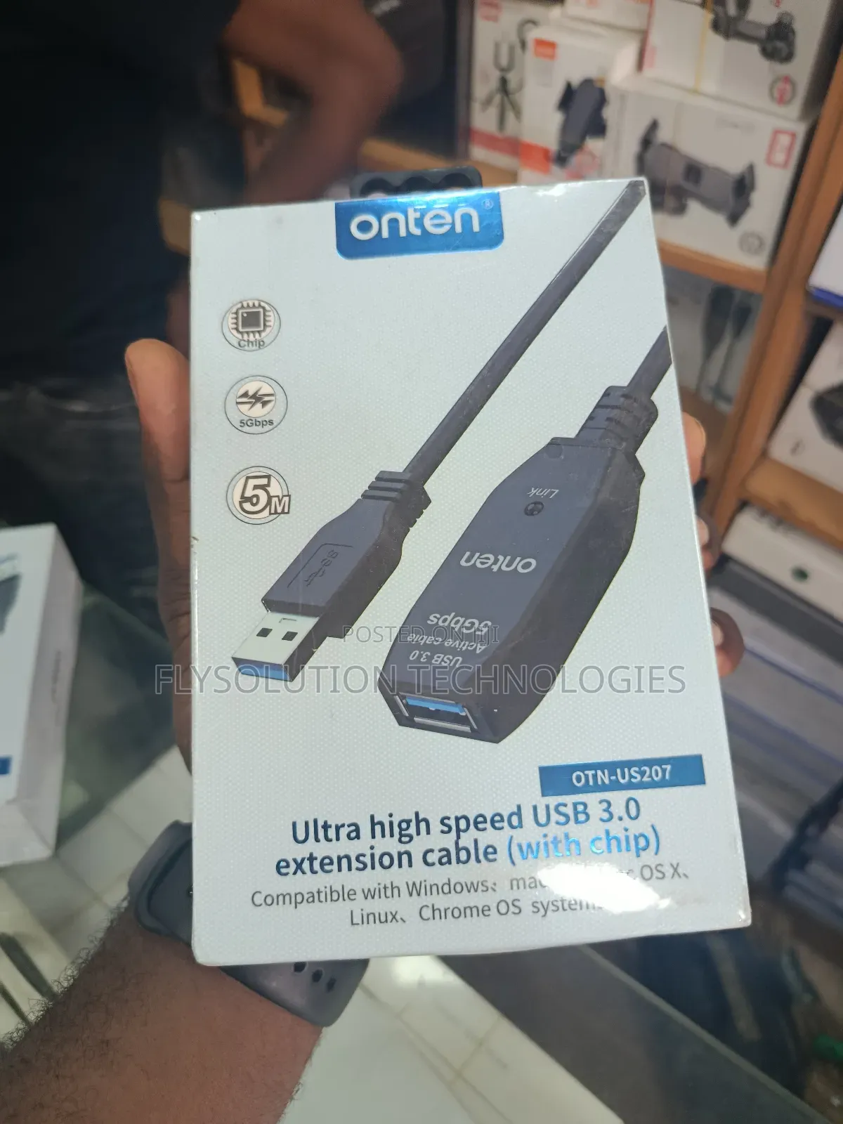 Onten Ultra High Speed Usb 3.0 Extension Cable (Otn-Us207)