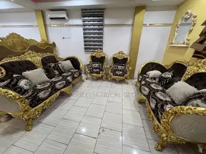 Luxury Royal Egyptian Sofa Chair Set