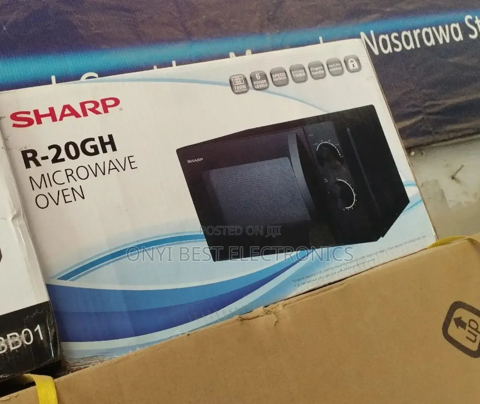 Sharp Microwave Oven, 20ltrs, R-20-Gh Bk3
